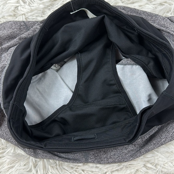 Lululemon Speed Up Short Long *4" Updated Fit Heather Lux Multi Black / Black - Picture 3 of 5